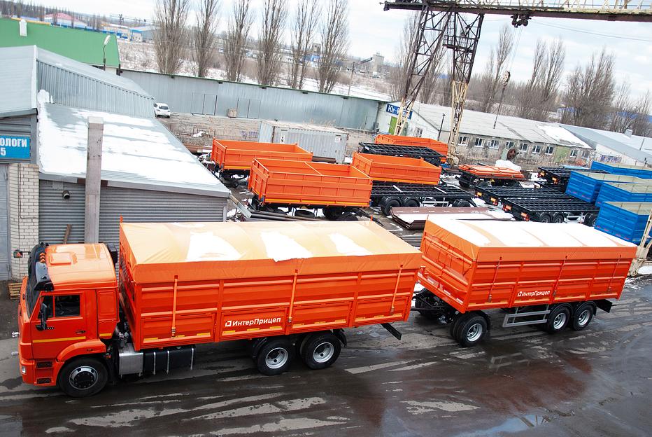 Кузов зерновозный бортовой фото 5