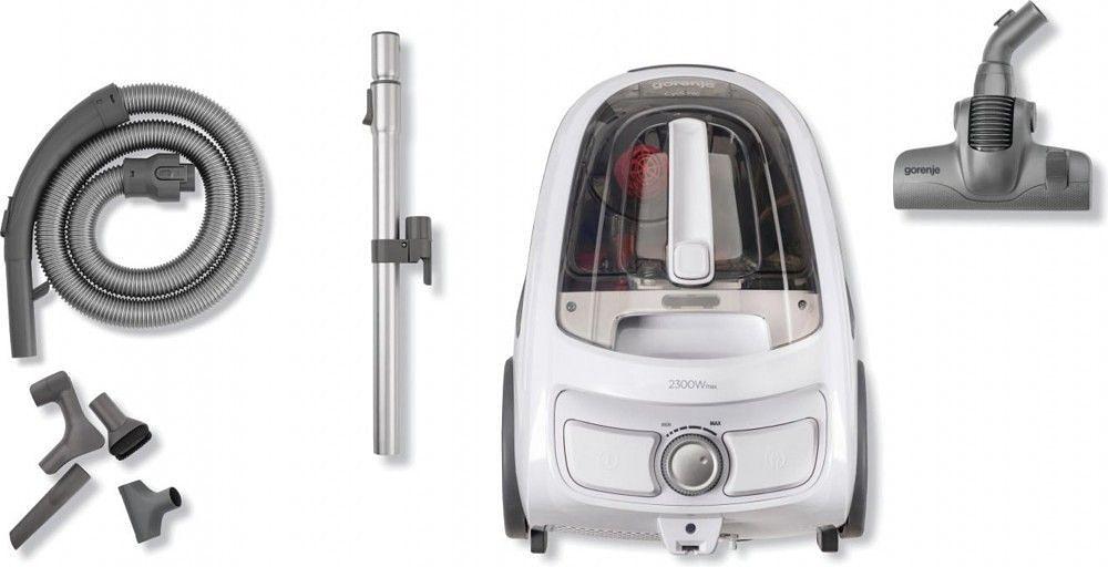 Пылесос Gorenje VC2301SPWCY белый фото 5