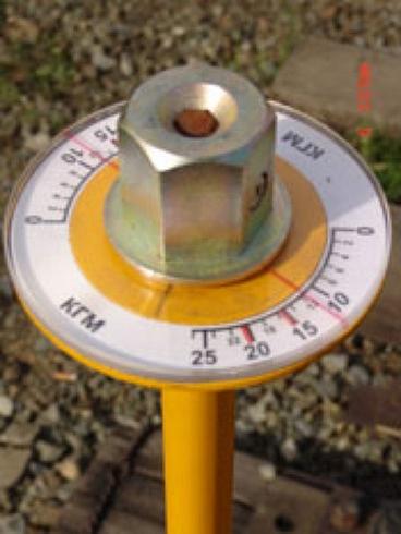 Ключ динамометрический железнодорожный КДЖ-250 фото 1