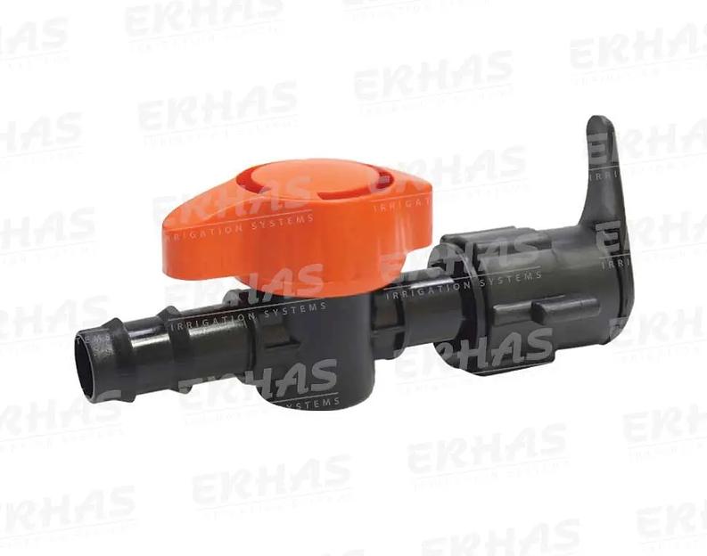 Мини-кран Erhas для капельной ленты и магистрали типа Lay Flat ОПТ фото 1