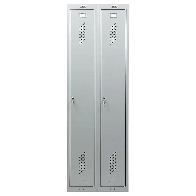 Шкаф для раздевалки Практик «ML 21-60» («ML-11-30»+« ML-01-30») усиленный ОПТ фото 2