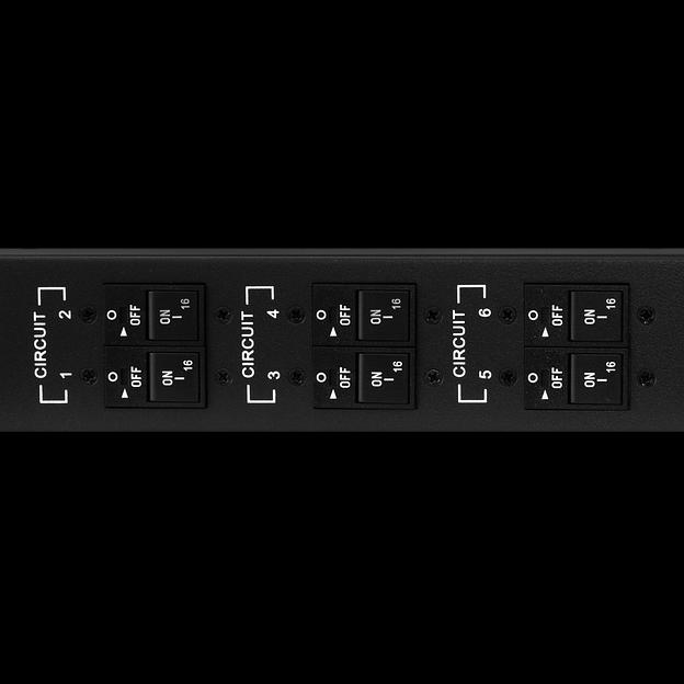 Блок розеток с функцией измерения серия STD, 20xC13, 4xC19, вход IEC60309 3x32A (3P+N+PE) фото 4