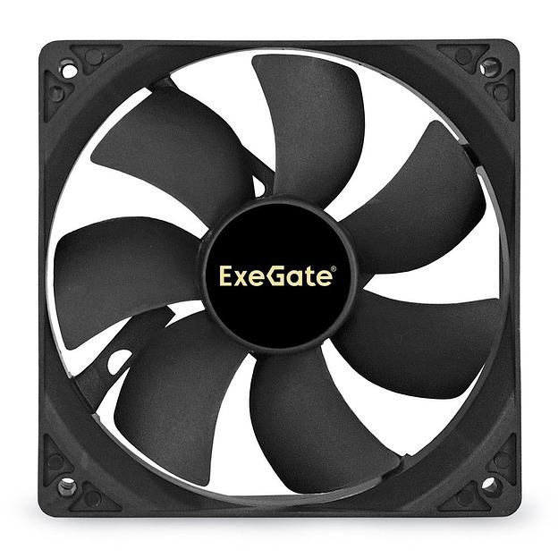 Вентилятор ExeGate EX12025SM (EX283394RUS) 120x120x25 мм, Sleeve bearing (подшипник скольжения), Molex, 1200RPM, 19dBA фото 3