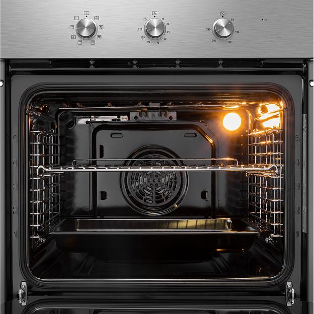 Духовой шкаф Электрический Maunfeld MEOC708PS серебристый фото 4