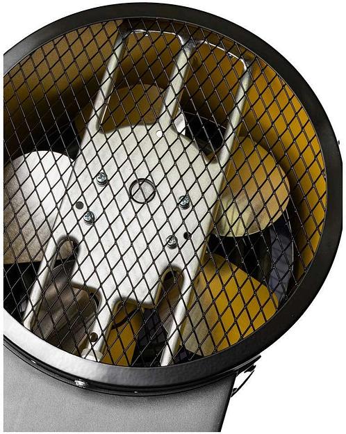 Тепловая пушка электрическая RedVerg RD-EHR5A/380 5000Вт желтый/черный фото 6