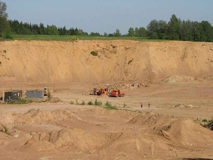 Песок карьерный фото 1