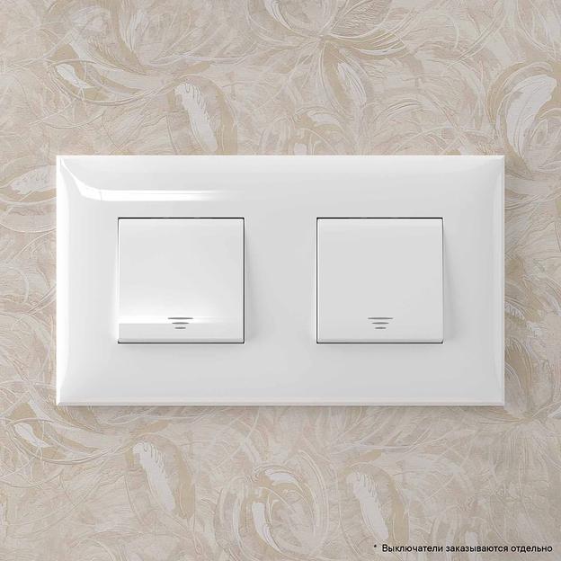 Рамка "Avanti", "Белое облако", 2 поста (4 мод.) DKC 4400904 фото 6