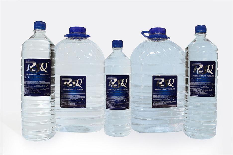 Вода дистиллированная для технических целей «RSQ»® фото 1