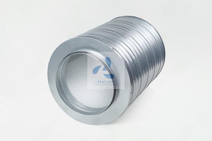 Глушитель шума вентиляции VentOpt ГТК-200-600-оцинкованный фото 1