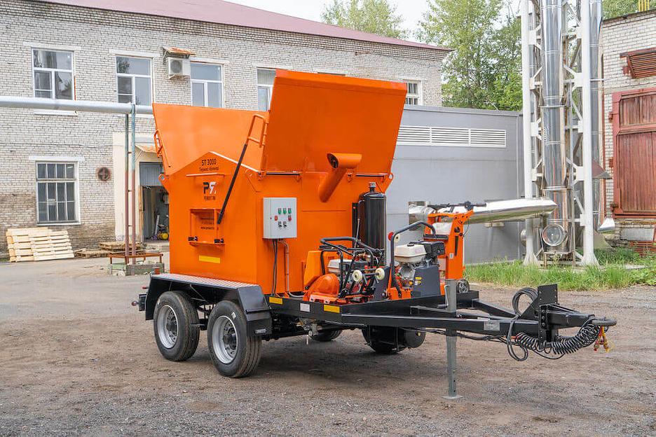 Машина для ремонта асфальта ST 3000 с термос-бункером фото 4