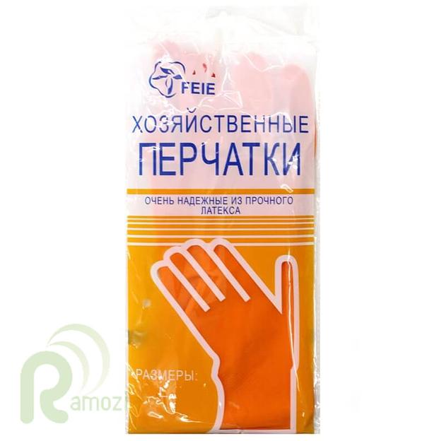 Перчатки хозяйственные размер S фото 2
