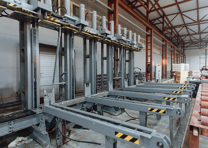 Пресс гидравлический для склейки бруса 13,5 м фото 7