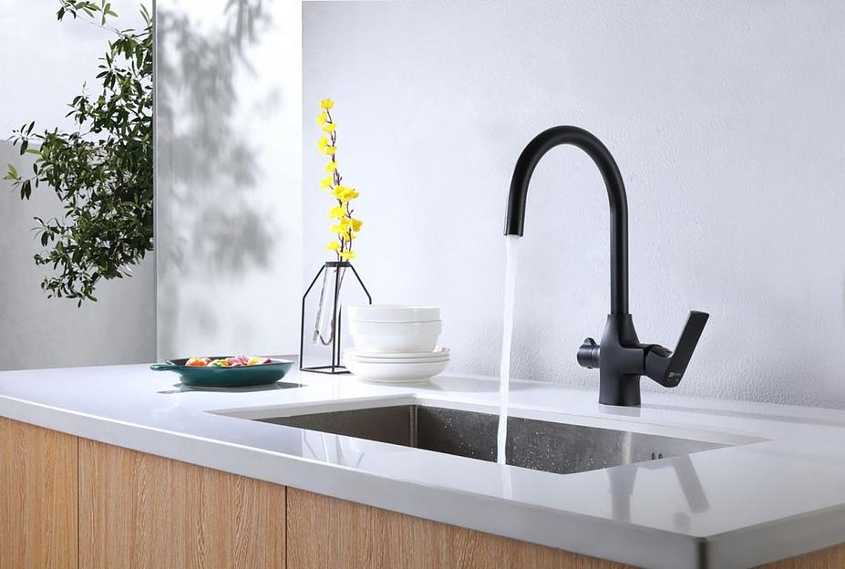 Смеситель Lemark Ursus LM7261BL для кухни с подключением к фильтру с питьевой водой фото 5