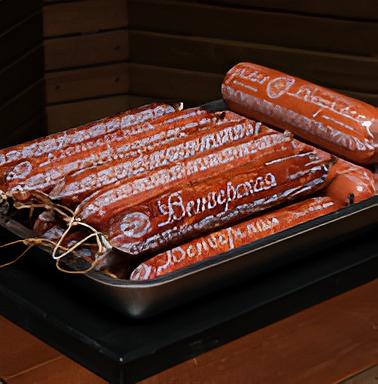 Semi-smoked sausage "Hungarian" OPT фото 1