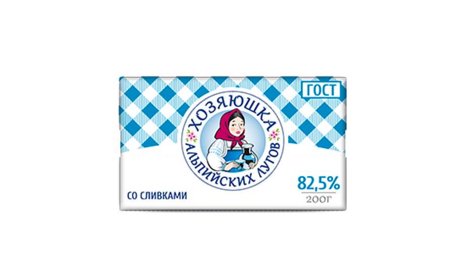 Спред Хозяюшка альпийских лугов 82,5 % 200 г фото 1