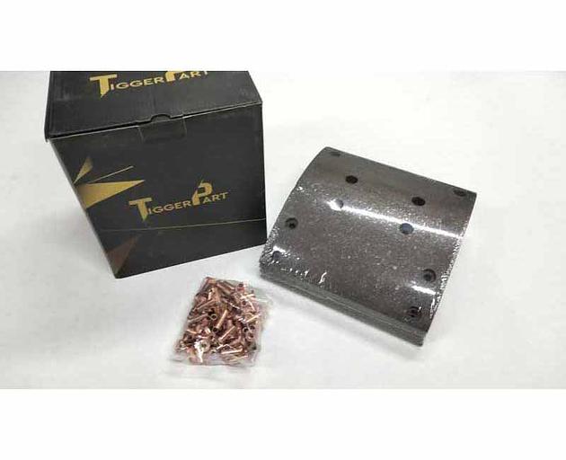 Накладка тормозная задняя F3000 10 отверстий DZ9112340063 TiggerPart фото 3