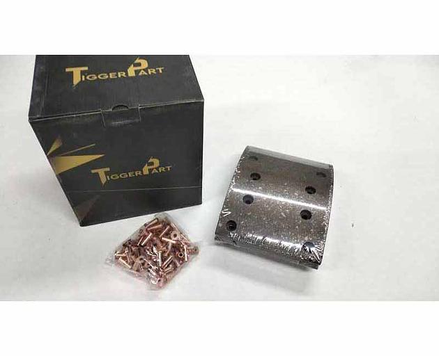 Накладка тормозная передняя F3000 10 отверстий 81.50221.0540 TiggerPart фото 1