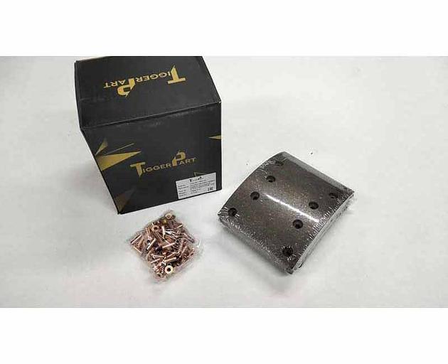 Накладка тормозная передняя F3000 8 отверстий 81.50221.0535 TiggerPart фото 1