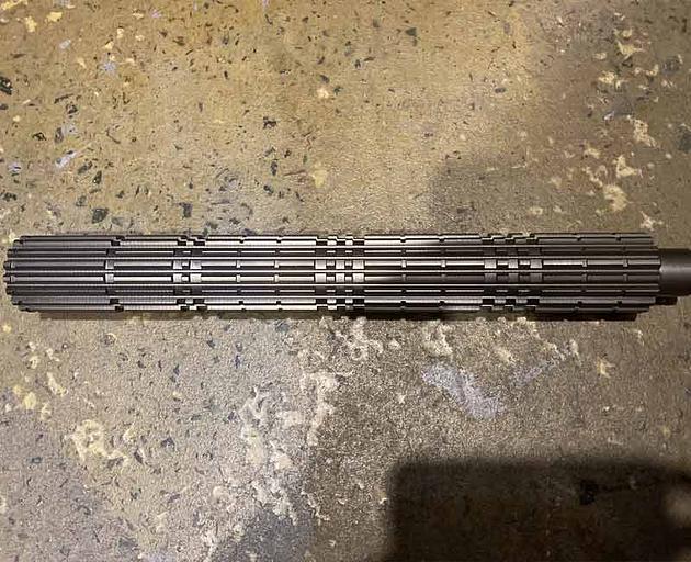 Насос подъёма кузова Shaanxi (8 шлицов, выход сзади) CBFX-8-2100Y8-6 фото 5