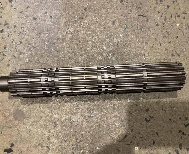 Насос подъёма кузова Shaanxi (8 шлицов, выход сзади) CBFX-8-2100Y8-6 фото 7