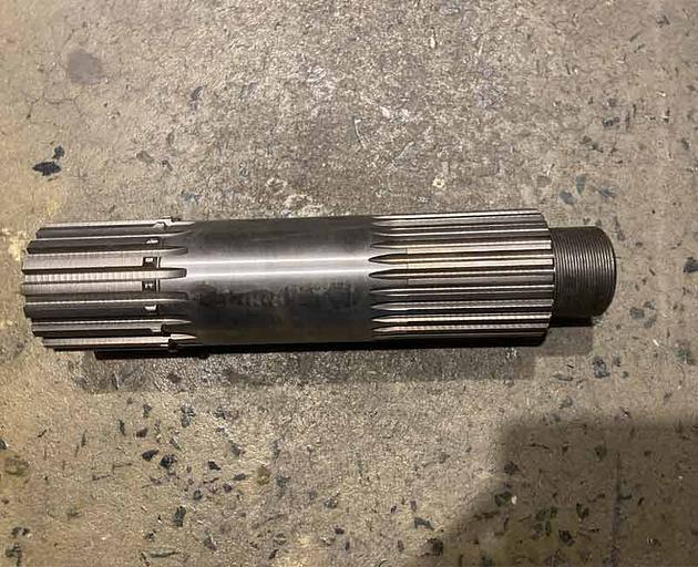 Насос подъёма кузова Shaanxi (8 шлицов, выход сзади) CBFX-8-2100Y8-6 фото 8