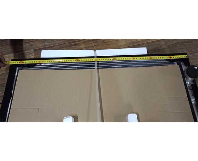 Радиатор системы охлаждения WP10 SHAANXI F3000 DZ95259532203 фото 2