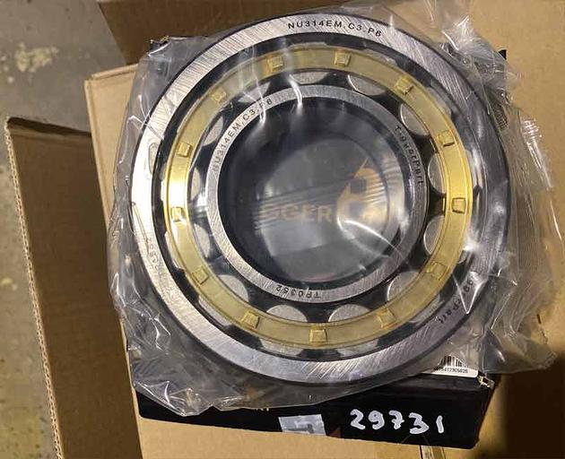 Ортаңғы осьті беріліс мойынтірегі NU314 қола кірістіру 70x150x35 199014320257 TiggerPart фото 1