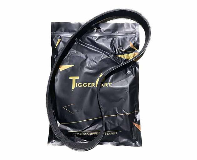 Ремень вентилятора 10PK1045 WP10/WP12 SHAANXI 612600061360 TiggerPart фото 1