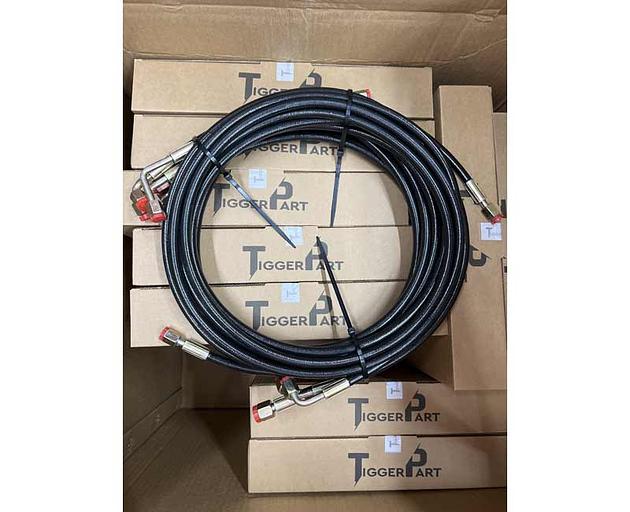 Шланг подъема кабины SHACMAN X3000 1C30932 TiggerPart фото 2