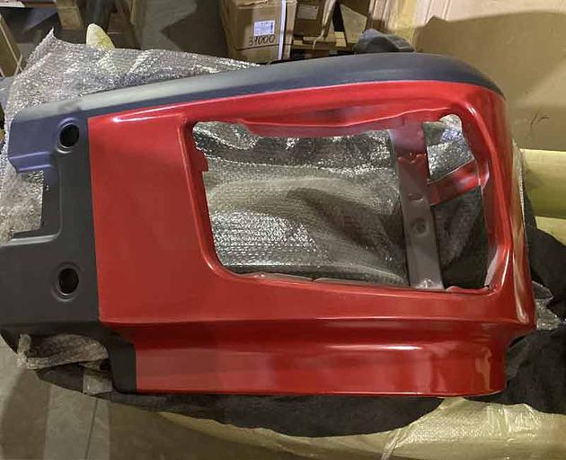 Headlight trim (R red part of the bumper) X3000 DZ97259623222 фото 1