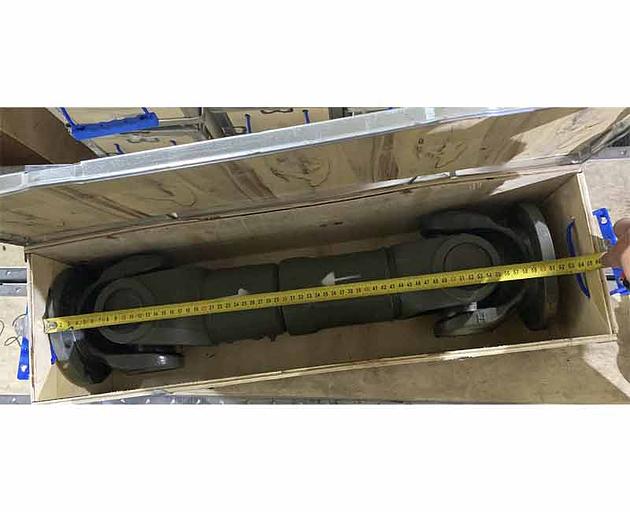 Вал карданный межосевой HOWO L6=30 D165mm 8 отв. крестовина 57 AZ9625310625 TiggerPart фото 1