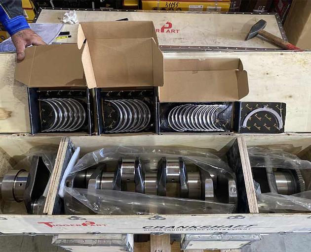 Коленвал SHAANXI WP12 Евро-5 сталь+вкладыши 612630020193 TiggerPart фото 1