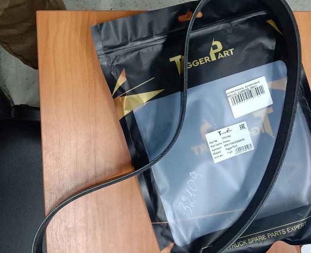 Ремень ручейковый 8РК1143 CUMMINS, ISM11 3288576 TiggerPart фото 1