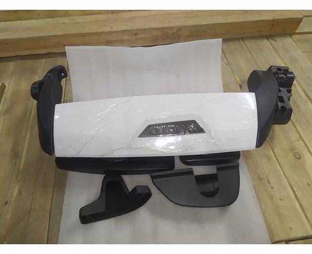 Зеркало правое SHACMAN X5000/X3000 рестайлинг с подогревом (белое) DZ14251770081 фото 2