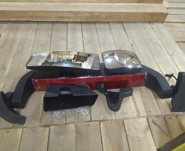 Оң жақ айна SHACMAN X5000/X3000 жылытуы бар рестайлинг (қызыл) DZ14251770081 фото 1