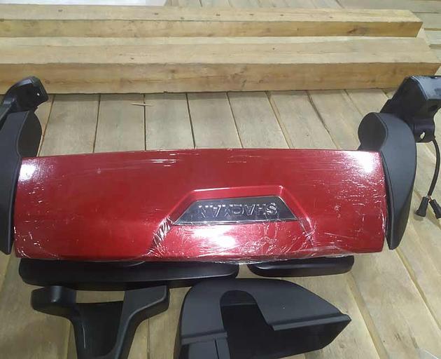 Оң жақ айна SHACMAN X5000/X3000 жылытуы бар рестайлинг (қызыл) DZ14251770081 фото 2