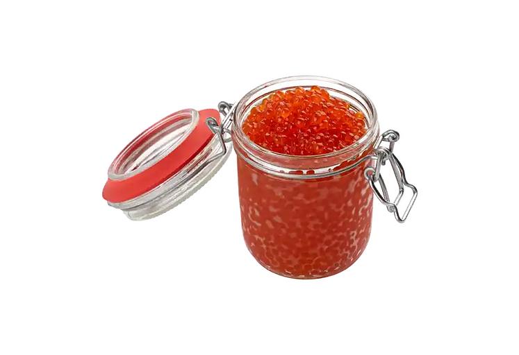 Түйіршікті тұздалған лосось уылдырығы «Орыс балық әлемі» 350 г фото 2