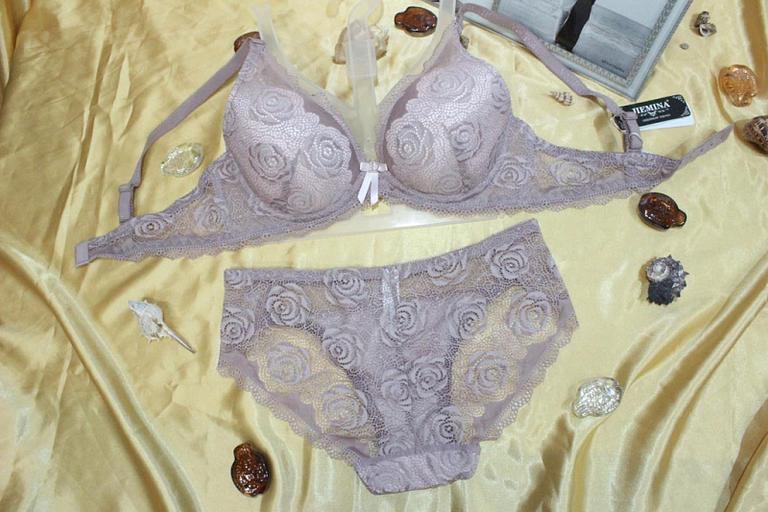 Комплект нижнего белья: бюстгальтер № 2 и трусы р-р 42-46 Арт. 7595-1 (75-85) (к.10691) фото 2