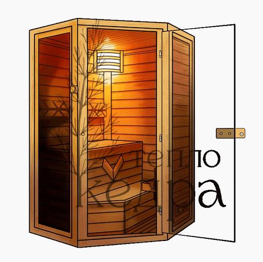 Сауна финская №2 «Комфортная» ОПТ фото 1