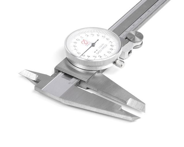 Штангенциркуль ШЦК-1-125 0,02 с круг. шкалой с поверкой фото 2