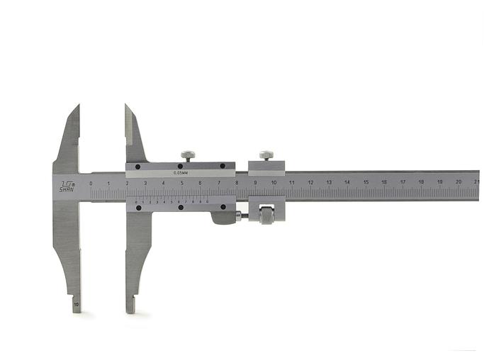 Штангенциркуль ШЦ-2- 250 0,05 губ. 60мм SHAN с поверкой фото 1