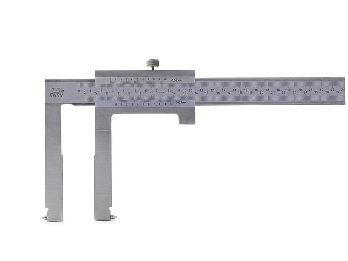 Штангенциркуль д/торм.бар. и кол. ШЦСА- 2-340 0,02 (40-340) SHAN с поверкой фото 1