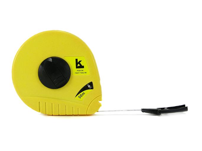 Рулетка 50м с кольцом кл.3 Р50УЗК КЛБ с поверкой фото 3