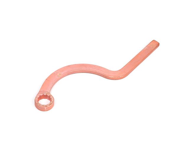 Ключ накид.серповидный 22 омедн. с поверкой фото 2