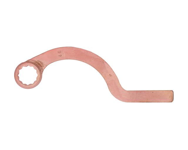 Ключ накид.серповидный 46 омедн. с поверкой фото 1