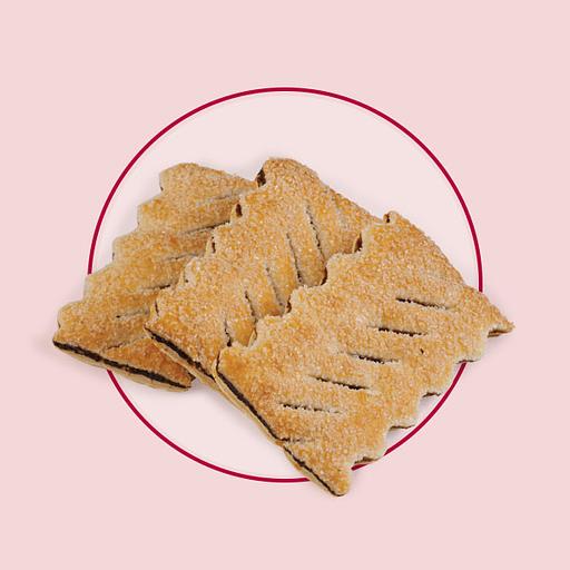 Печенье слоеное «Полоски» с фиником, 2,5 кг, опт фото 1