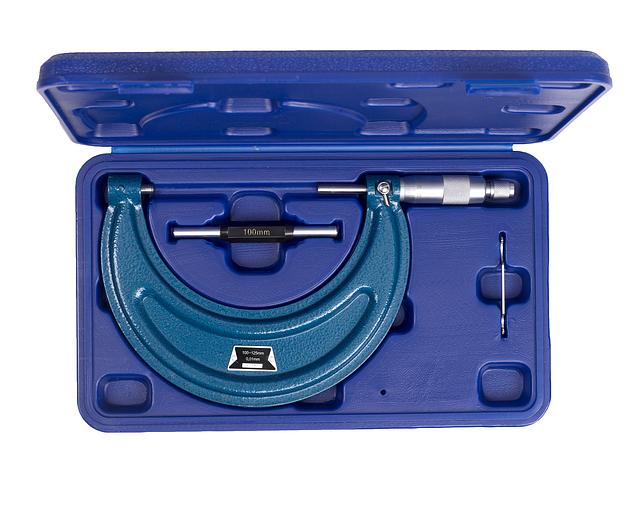 Микрометр гладкий МК- 125 0,01 с пов. МИК с поверкой фото 4