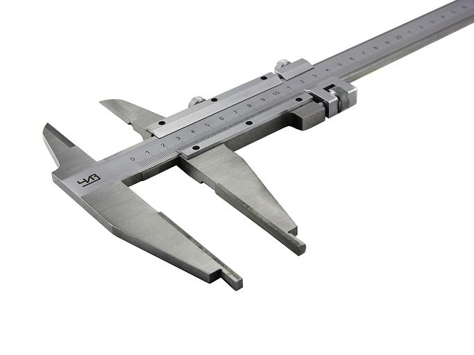 Штангенциркуль ШЦТ-2- 300 0,1 с твердосплавными губками ЧИЗ с поверкой фото 4