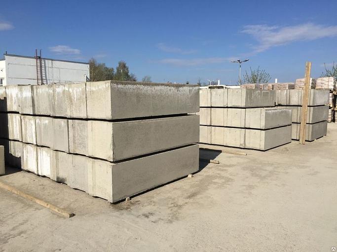 Foundation block FBS 24.6.6 t 2380x600x580 mm фото 1