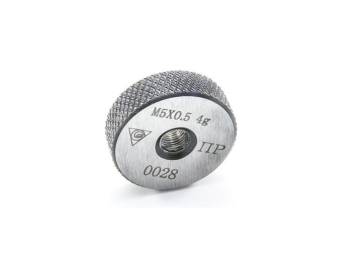 Калибр-кольцо М 5.0х0.5 4g ПР МИК с поверкой фото 1